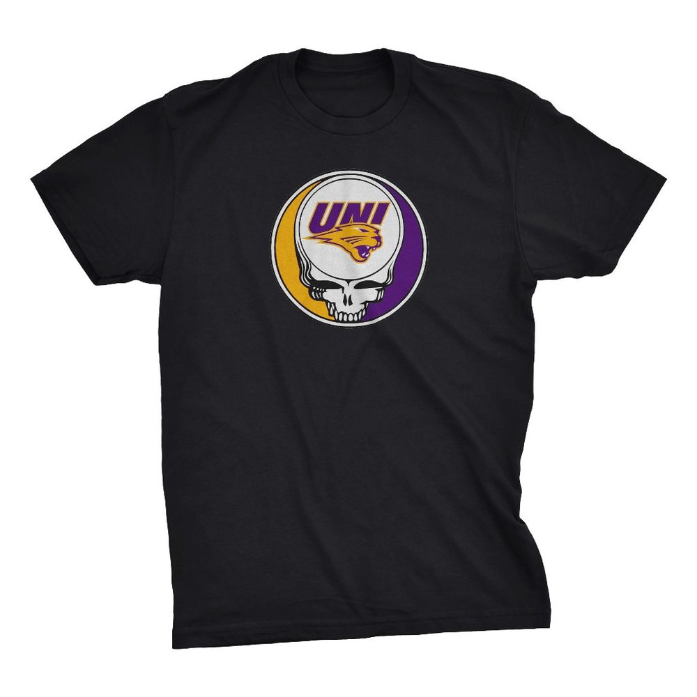University of Nothern Iowa Grateful Dead Shakedown Style lot T-shirt